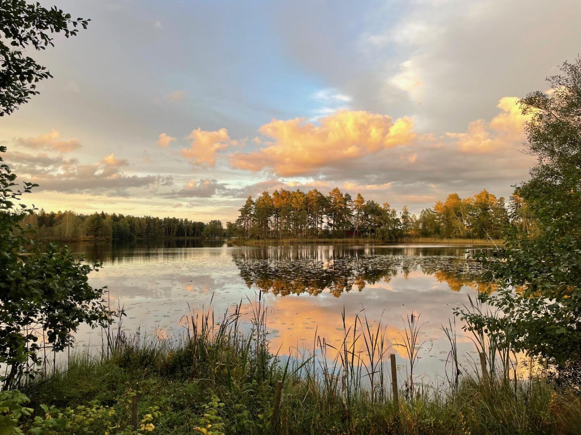 Naturskoent Boende Vid Sjoe Skånes Fagerhult Екстериор снимка